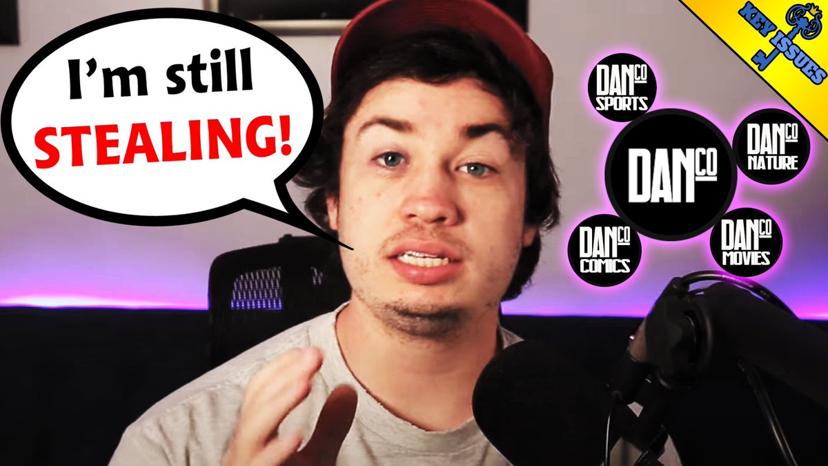 KI_Garrick's tweet image. DanCo is a pathological liar and plagiarist who has been stealing from writers and other YouTube creators for years. He was caught and promised to stop, but he’s still doing it. 🧵