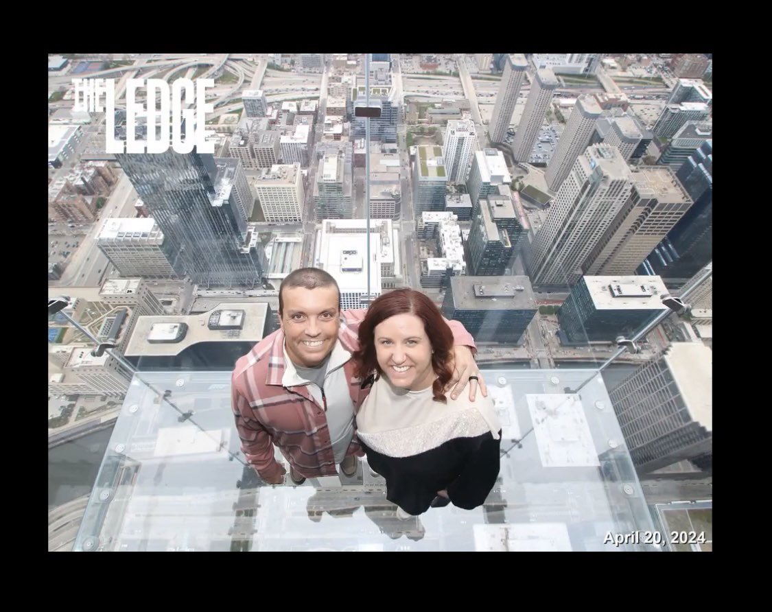 Finally went to the top of the Willis Tower yesterday! Just took 40 years!