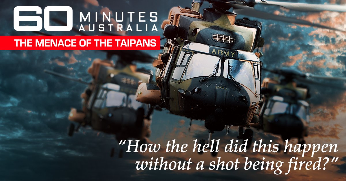 David Naggs has found frustratingly few answers as to why his son Alex and three army aviators died last year in Queensland: 9now.nine.com.au/60-minutes/tai… #60Mins