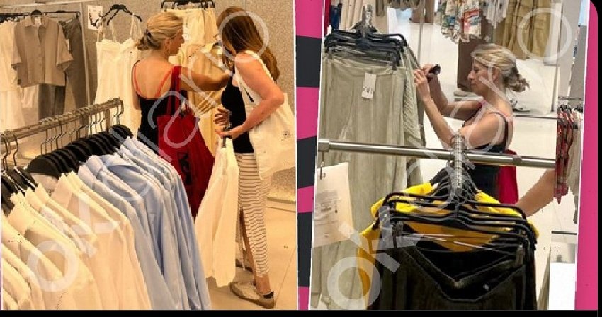 Yolanda Díaz cazada comprando las novedades de Zara la misma semana que te pidió usar ropa vieja. No le digas que le han pillado sólo retuitea.