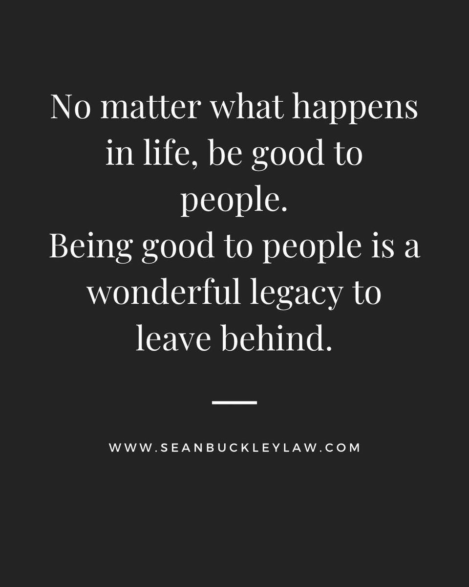 Good morning and happy Sunday. Leave a legacy…🤝 #sundayvibes