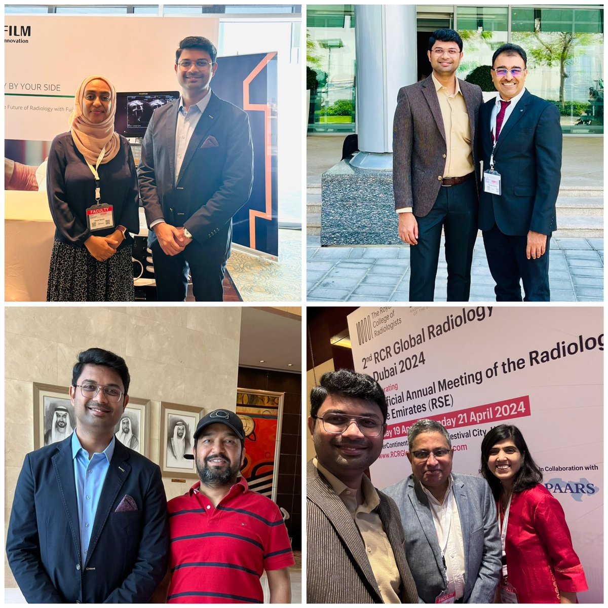 Just spent an amazing two day sessions at the 2 nd RCR Global conference , Dubai .Hearing their insights and experiences was truly inspiring. Great to connect and learn from the best @AmalSalehNour @drjoshivarsha @RamVaidhyanath @samrad77 @mskteachingroom @RCRadiologists