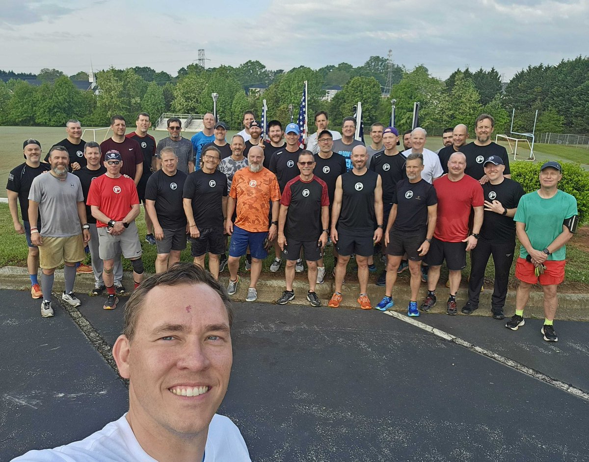 How it started vs. how it’s going. Thanks to men like these, I’m not the same man that I used to be and that’s a very good thing. 10 years strong. <a href="/F3Foothills/">F3 Foothills</a> <a href="/F3Nation/">F3</a>