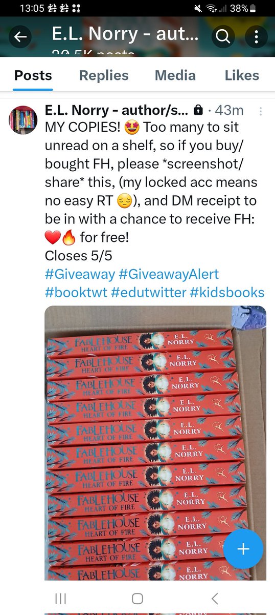 Boosting this amazing offer from @elnorry_writer, whose account is locked for work reasons 👇 Fablehouse is a book of perfect brilliance as I'm sure this sequel is!