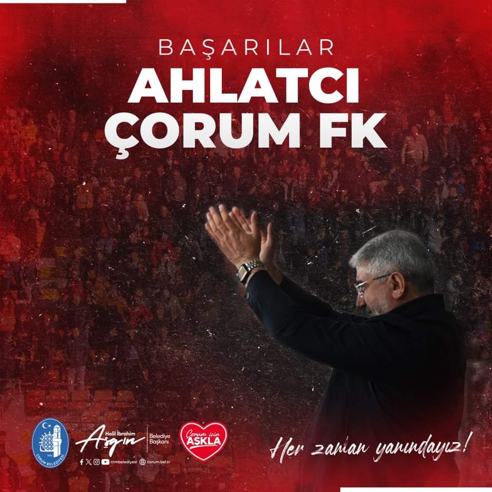 Adanaspor karşısında başarılar #AhlatcıÇorumFK, başarılar bizim takım ❤️🖤

#maçgünü