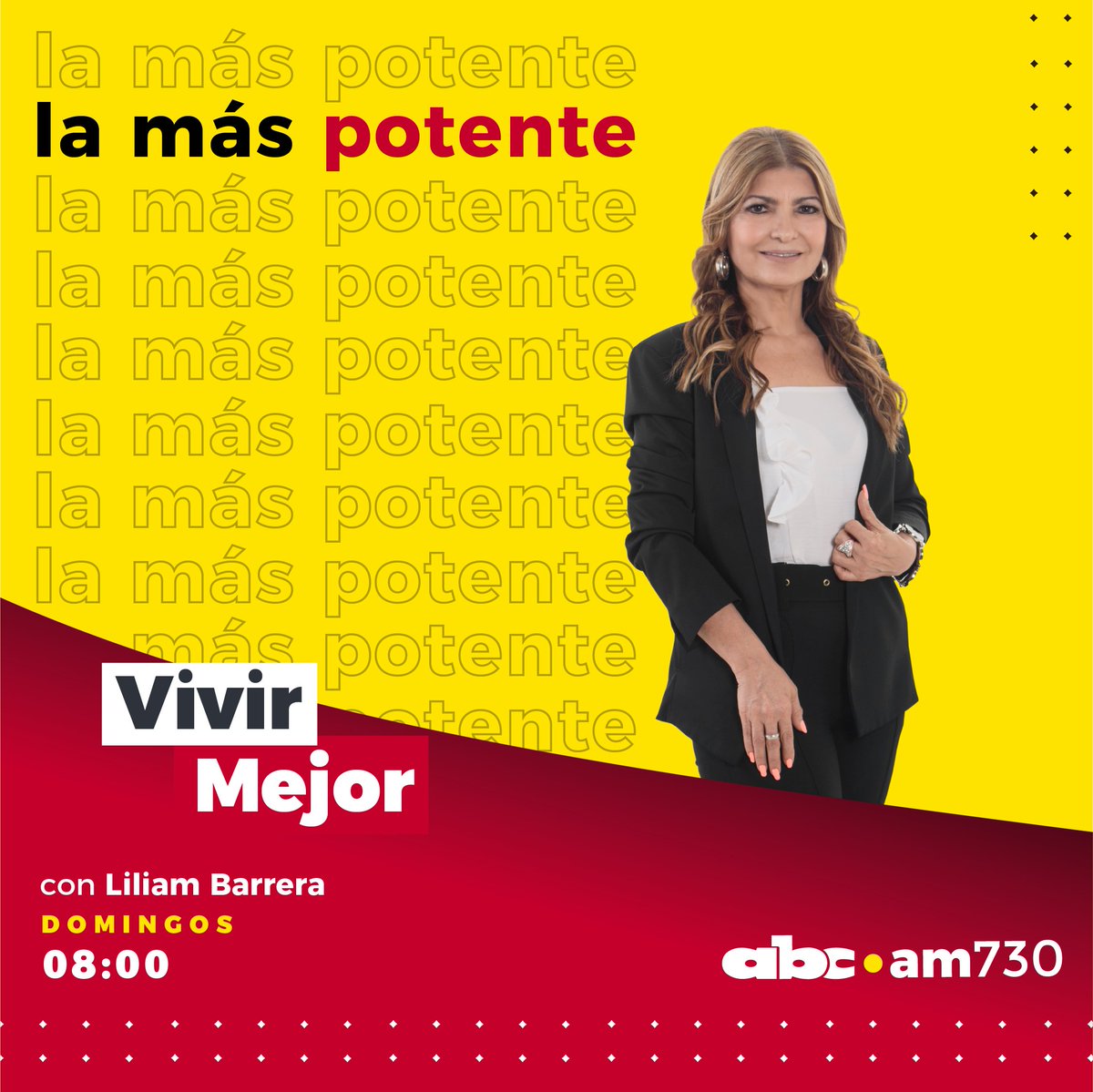 AL AIRE #VivirMejor, con Liliam Barrera. 

EN VIVO: abc.com.py/730am
EN CDE: 107.1FM

#730AM 📻La más potente.