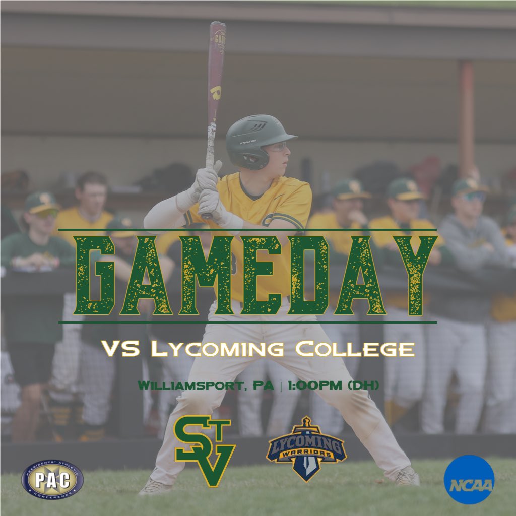 🚨GAME DAY🚨 After a long bye week, the Bearcats hit the road to central Pennsylvania for the first ever matchup with Lycoming. 🆚: @LycoBaseball ⌚️: 1:00pm (DH) 📍: Williamsport, PA 🏟️: Brandon Park Baseball Field 🌡: 50* ☁️ 📊: lycomingathletics.com/sidearmstats/b… 🎥: ❌ 🐻⚾️ #GoBearcats