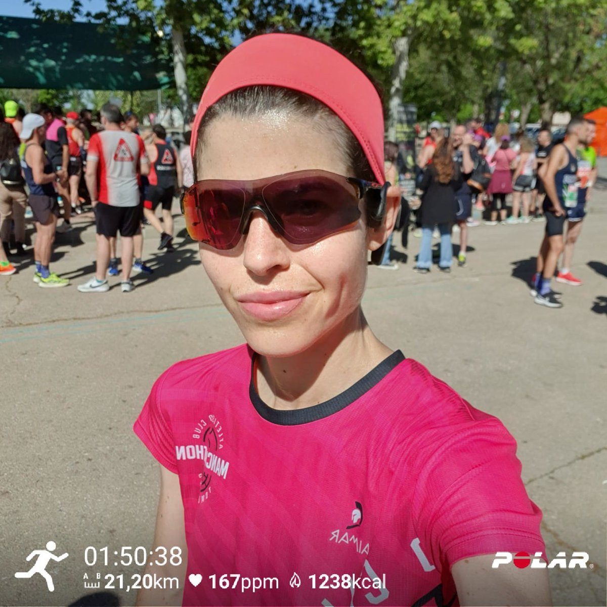 9_parra's tweet photo. Ayer 23km y hoy nos ha tocado participar en la media maratón de Almagro.

Nos quedan 3 semanas para los 101 km de Ronda....

¡¡Vamos a puto tope!!❤️🤟🏻😝 https://t.co/oL4j5HHOZu