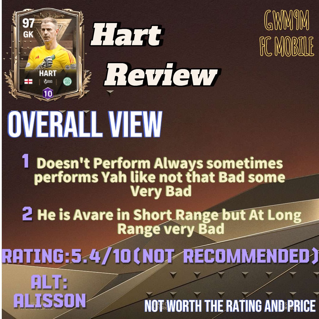 Hart🏴󠁧󠁢󠁥󠁮󠁧󠁿 Review🪄 100 Likes and 20 Reposts Do it..... Like and RT Appraciated♥️