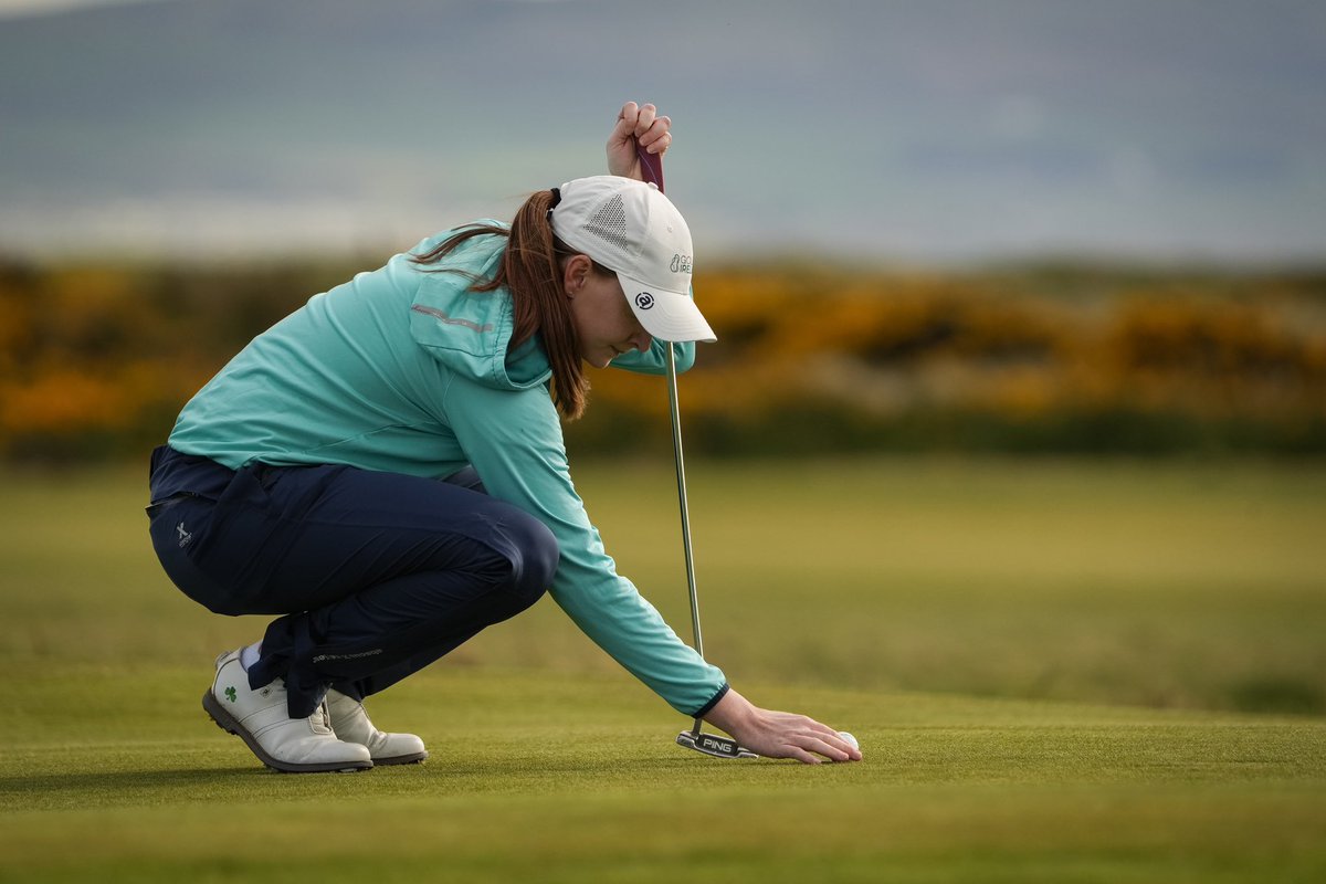 A birdie at @RoyalTroonGC’s iconic Postage Stamp gives Kate Lanigan a two shot lead 🏌️‍♀️🏆🏴󠁧󠁢󠁳󠁣󠁴󠁿 #HelenHolm2024 Follow live scoring👇 bit.ly/3U3ZGBs