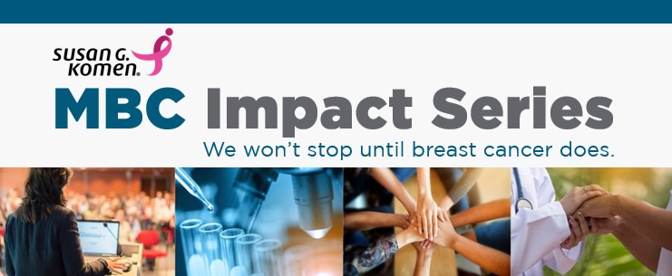 This week: On Tuesday, 4/23 at 2 pm Eastern, @SusanGKomen is hosting a free webinar on the latest treatments and research on inflammatory breast cancer from Dr. Wendy Woodward from MD Anderson. Click the link to register: mbca.me/3W3m1BH