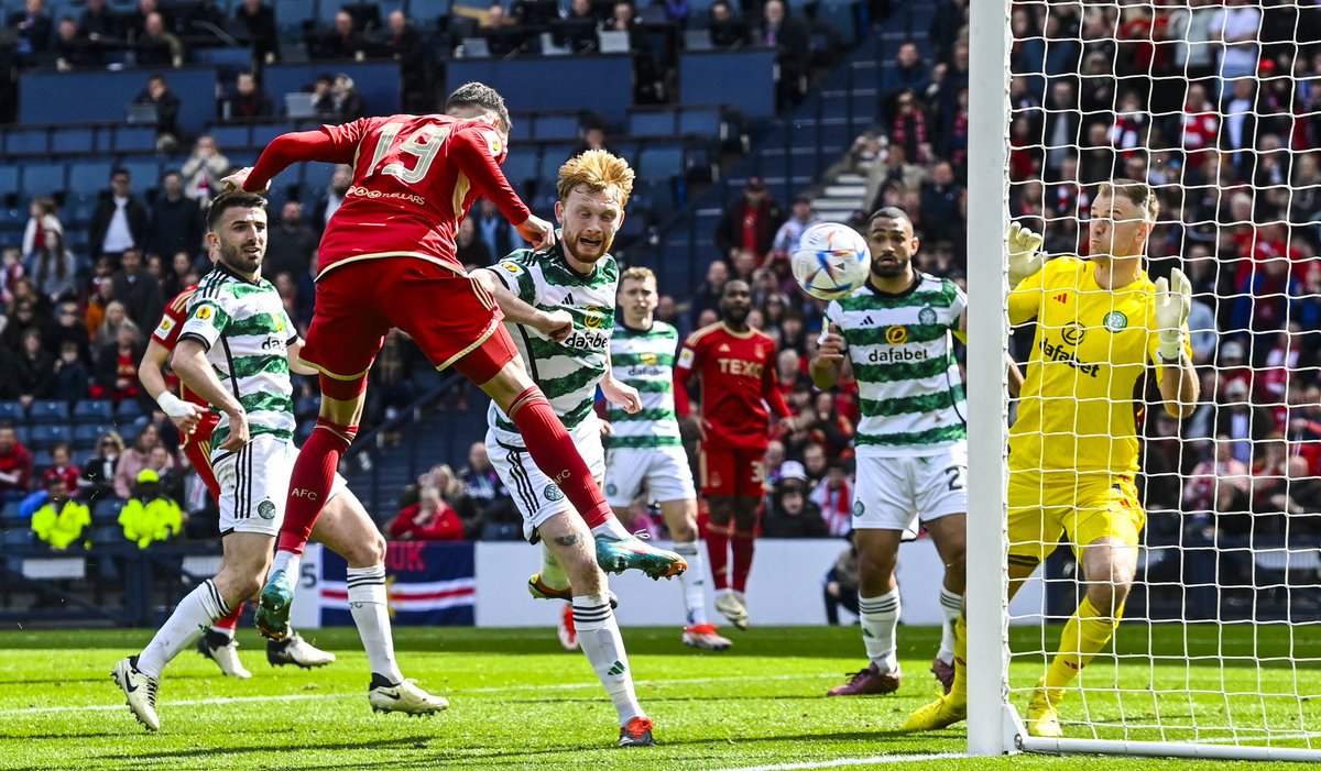 Aberdeen 3 Celtic 3 Looks like I missed quite the game yesterday! Congratulations to Celtic on making it through to the final and commiserations to the Dons who look like they turned in one of their best Hampden performances in many years. The Reds will feel aggreived at the