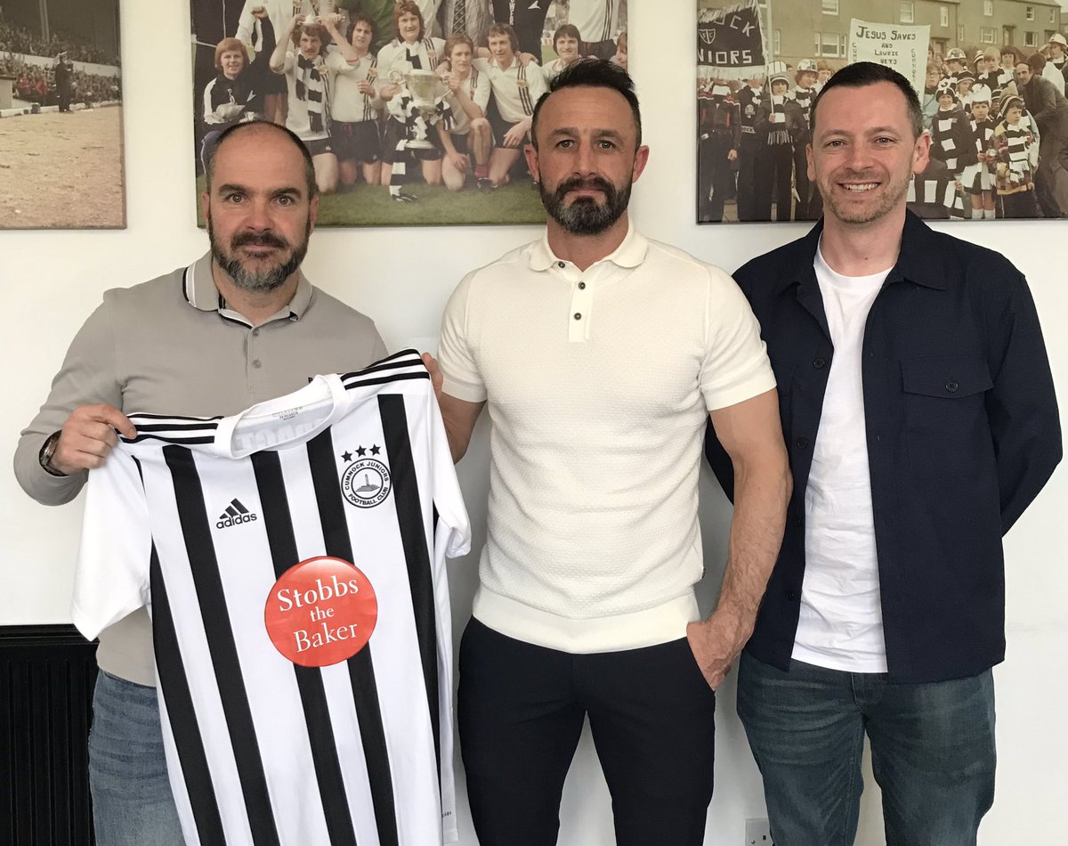 We are delighted to announce our new Manager Stephen Swift.

Stephen will be assisted by Craig McEwan and Stephen Bryceland.

Welcome to Townhead Park #ATN