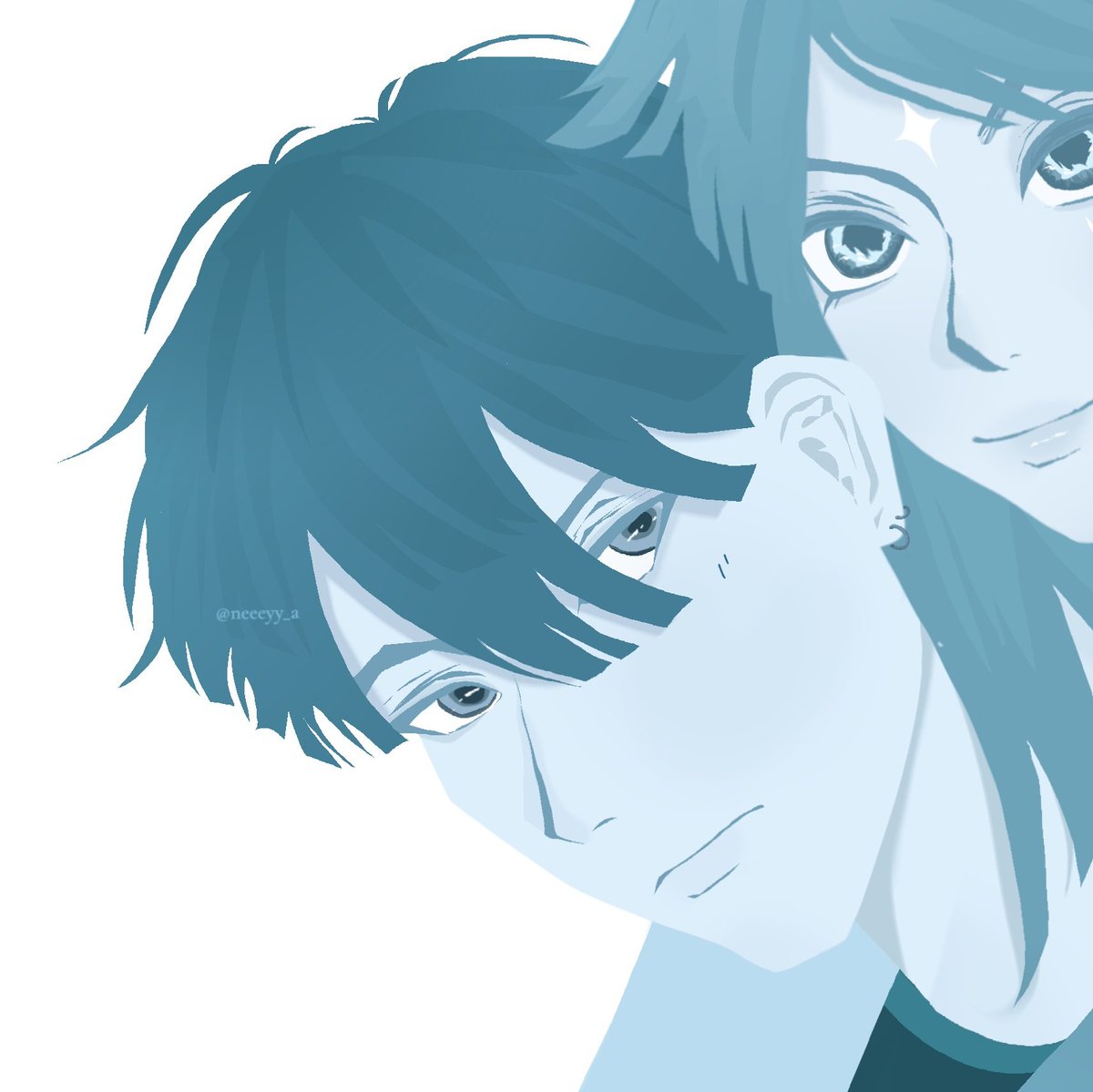 inggeorugus's tweet photo. oh my~ 
y'all, this one so cuteee 😭👊
#artmoots #digitalart #art #artist https://t.co/h3Nj273TfA
