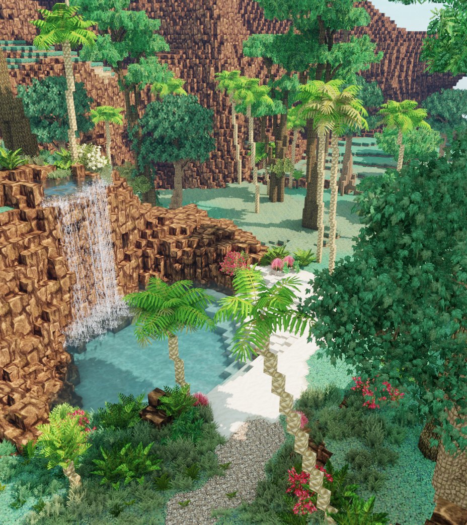 まだまだもっともっと～🌳🌳🌳
#Minecraft #MiniaTuria