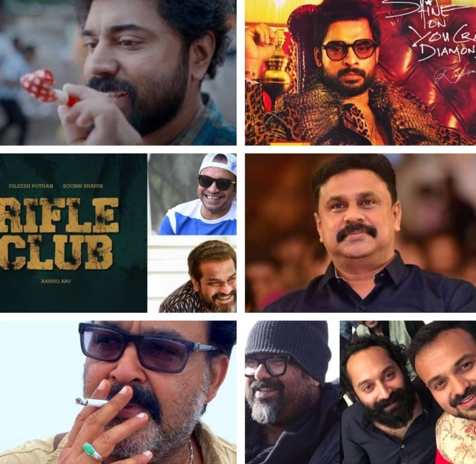 Biggest upcoming clashes in Mollywood:

1.#MalayaliFromIndia vs #Nadikar (May 1-3) +GAN after 2 week
2.#RifleClub vs #D150 + more unconfirmed films (Onam)
3.#L360 vs #AmalNeerad- #KunchackoBoban & #FahadhFaasil movie (October 10)

#Mohanlal #Aavesham #NivinPauly #Dileep #Tovino