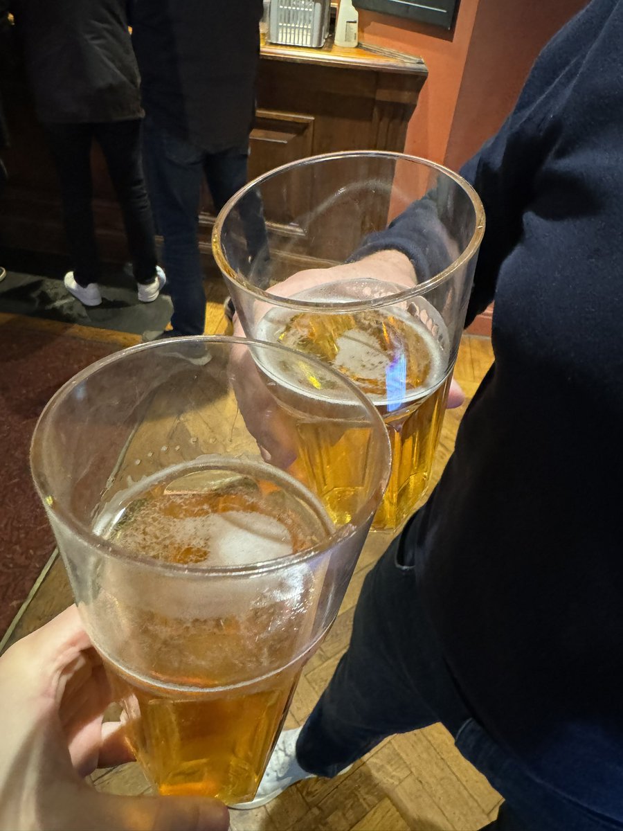 Wembley with the old man 🍻