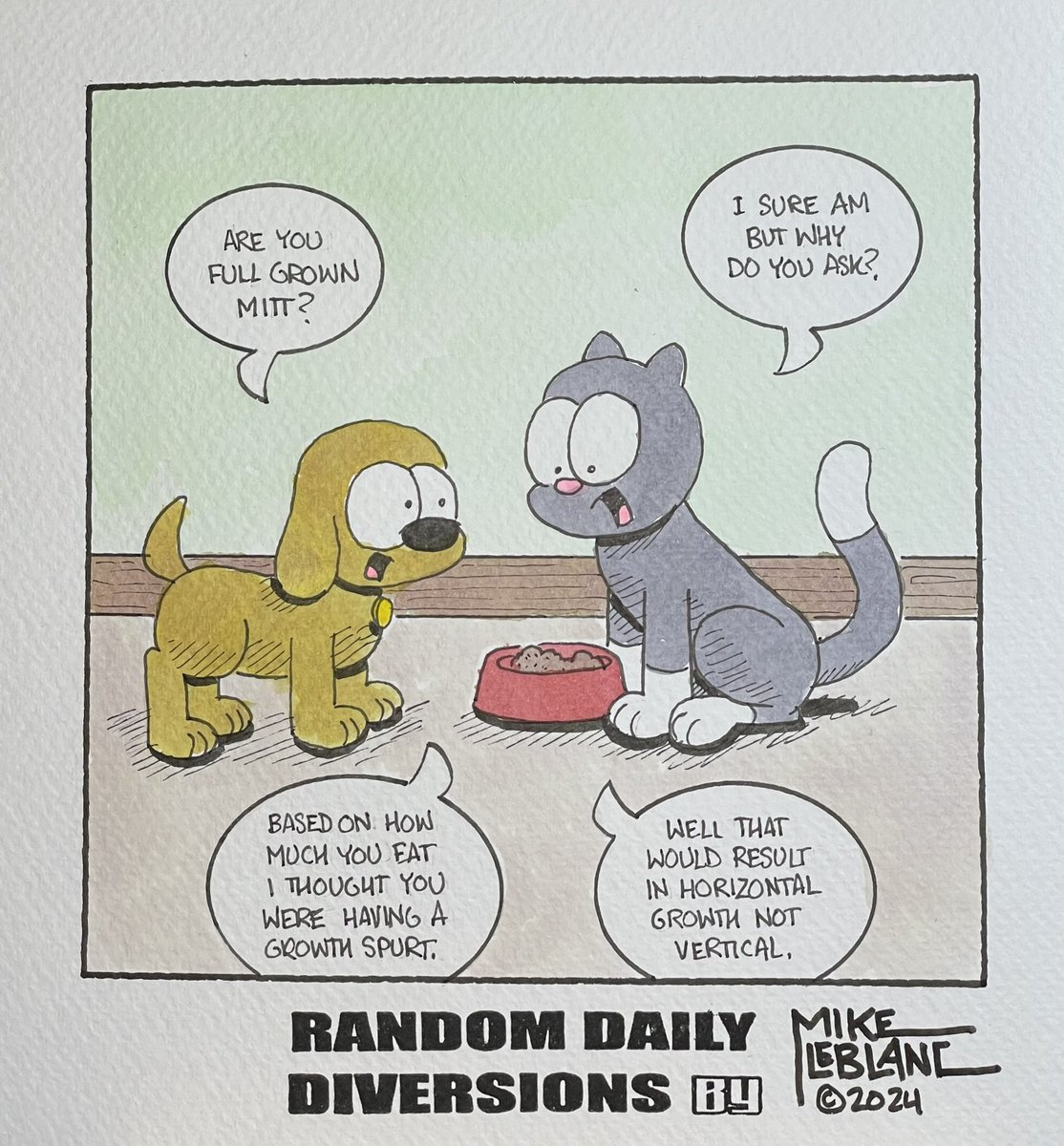 Random Daily Diversions #Sketch #Drawing #Cartoon #Paper #Illustration #Text #comic #comicstrips #cartoonart  #humor #funny #artistsoninstagram #art #Creativity #cartooning  #inktober #Comics #pets #cats #catsofinstagram #dogs #dogsofinstagram