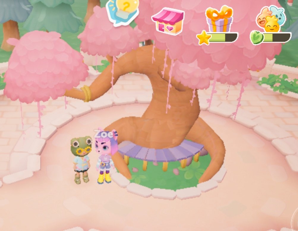 Me and Zoe in the @SunshineDaysApp 💖 Check it out,super cute n cozy game✨️
#cozygames #sundayvibes #sunshinedays