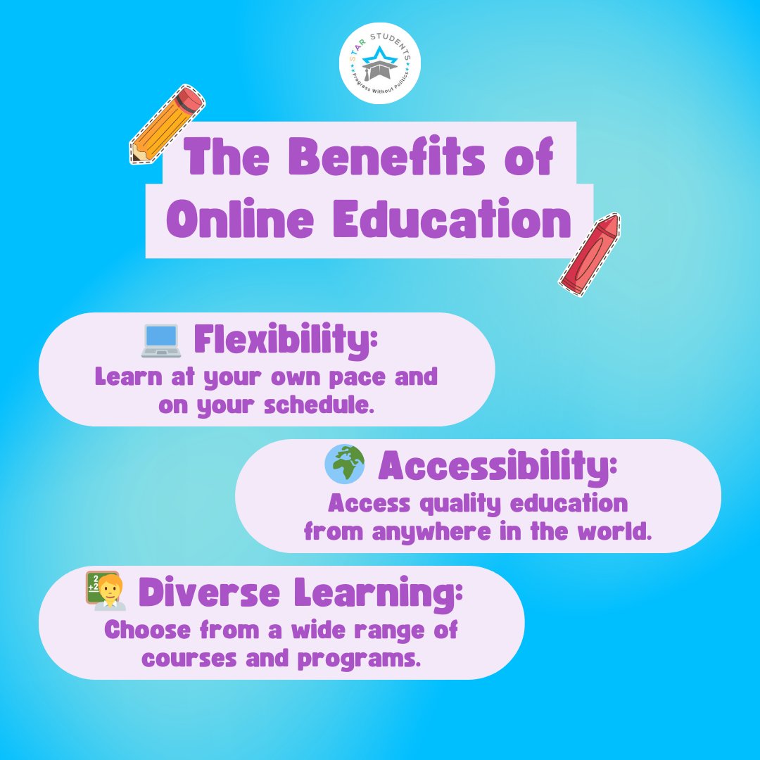 🌐💡 Discover the freedom of online learning with Star Students! Flexible schedules, accessible quality education, and courses that truly matter. 

Ready to empower your child's future? 

Learn more ➡️ rfr.bz/tl8bb9t

#OnlineLearning #EducationFreedom #StarStudents