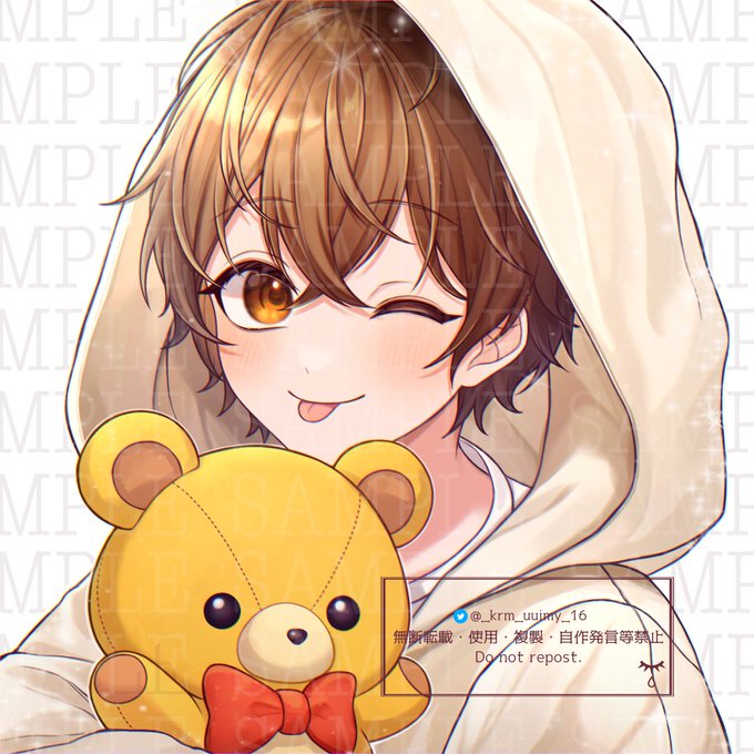 「smile teddy bear」 illustration images(Latest)｜3pages