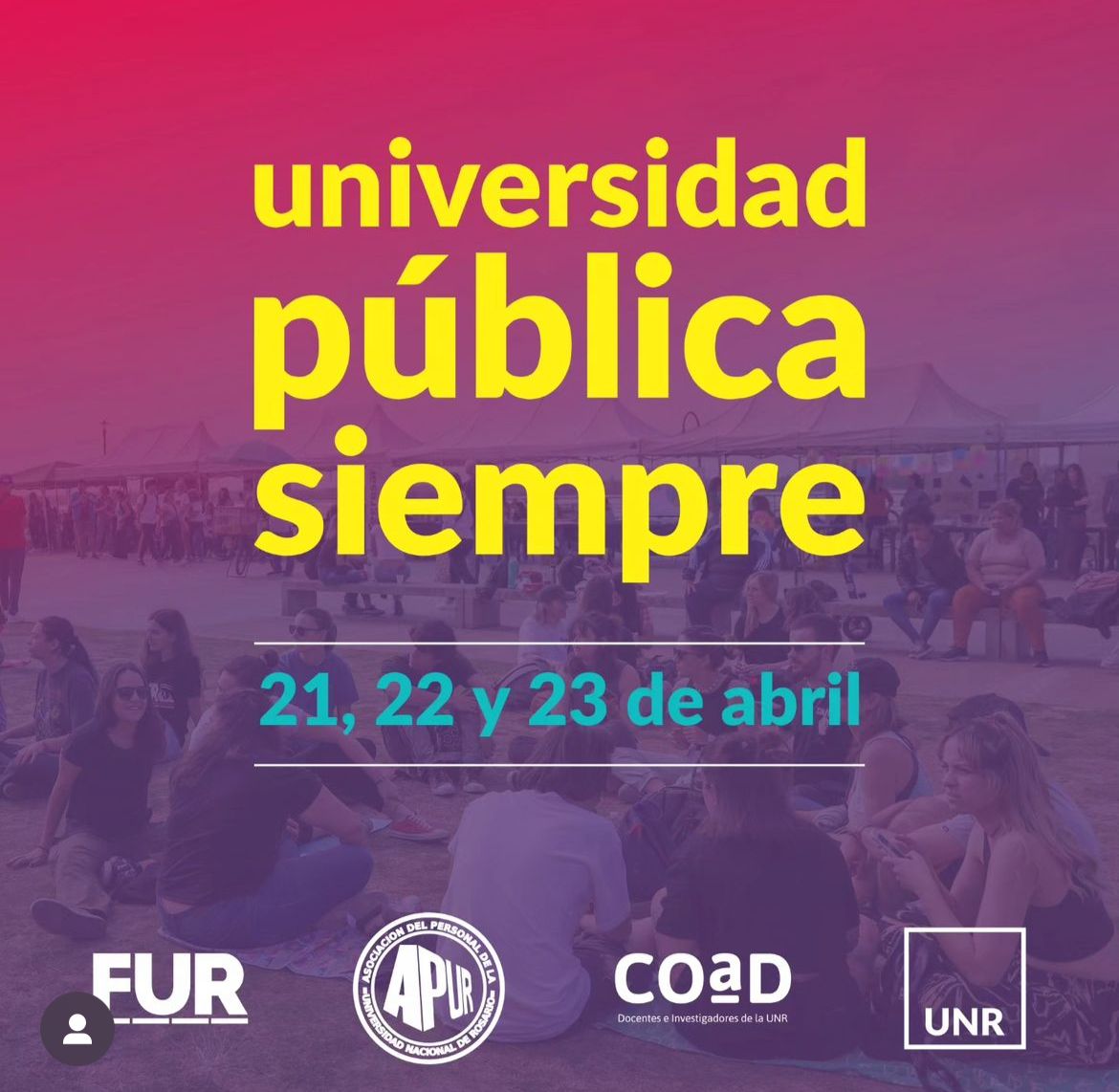 RitaGrandinetti's tweet photo. Es ahora. Es #siempre #UniversidadPublica #UNR #polilab https://t.co/EFjazZrv0j
