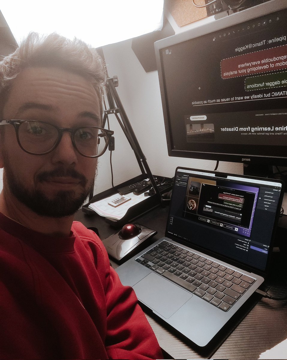 Ready for the first stream on @dagger_io! We'll start from scratch with a classic @kaggle to see what you can do to create reusable modules enhancing the reproducibility of your #datascience pipeline! See you tomorrow at 20.30PM CEST! youtube.com/watch?app=desk…