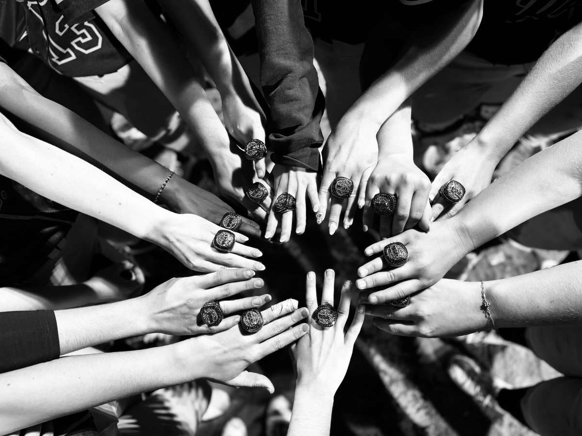 CHAMPIONS!  Going 4 for 5 on the day came out strong to finish!  We had some fun with the day of letting the girls coach first and third!  Congratulations girls on a strong finish.