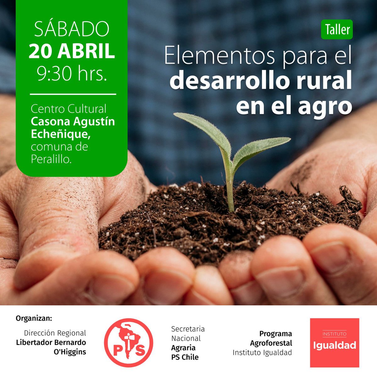 Tremendo encuentro de la Comisión agraria del <a href="/PSChile/">Partido Socialista de Chile</a> con autoridades sexta región y  con quienes trabajan en el agro! Gracias a todos x organizar y asistir!!! Especialmente a Raúl Godoy, gran Pdte de la Comisión.