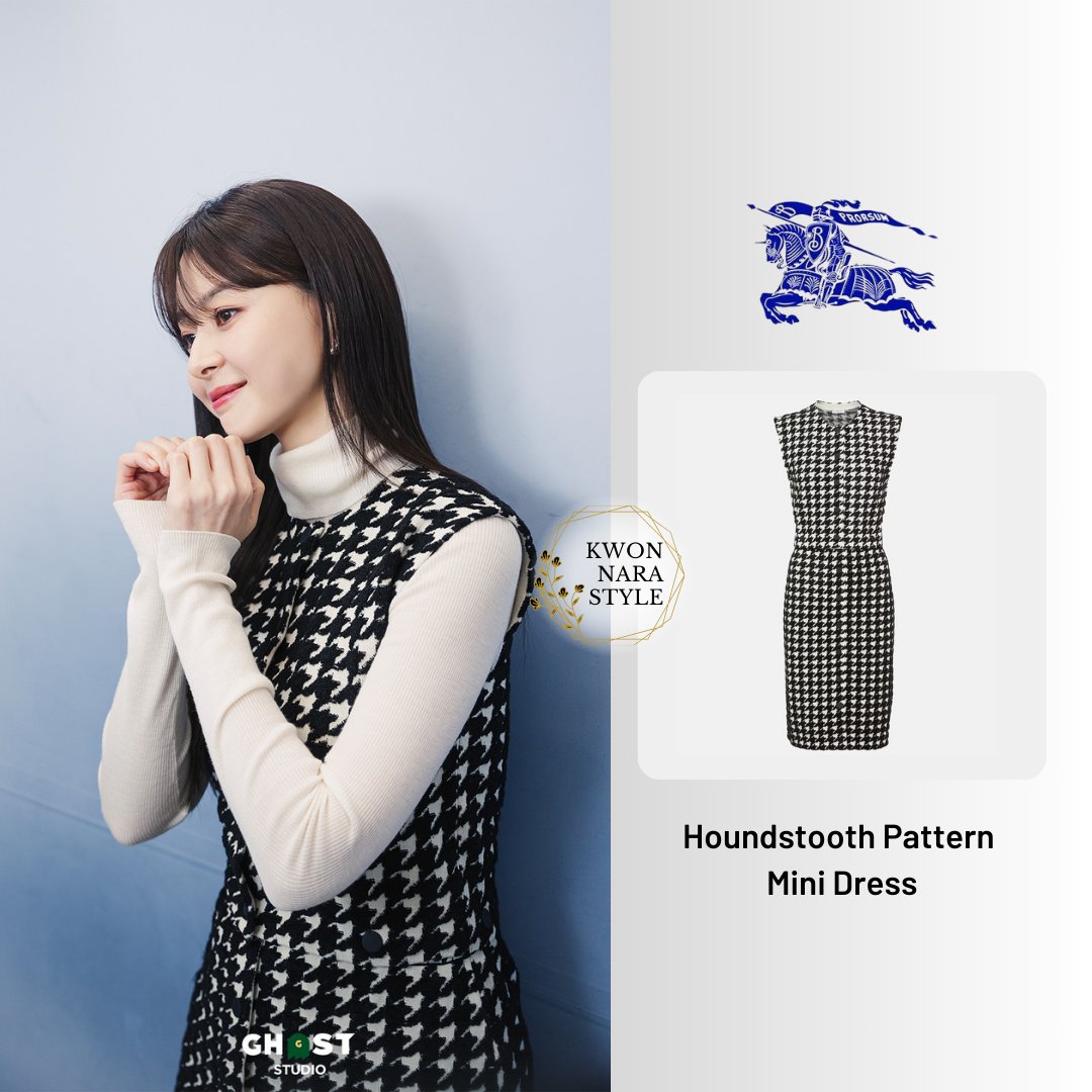 🖤💗 @Burberry 
🧥👗 Houndstooth Pattern Mini Dress
💱 $1,964
📸 #TheMidnightStudio Photo Booth by @_HARUFILM__ 

#Burberry #야한사진관 #KwonNara #권나라 #kwonnarastyle #권나라스타일 #kwonnarafashion #권나라패션 #KwonAyoon #hv_nara