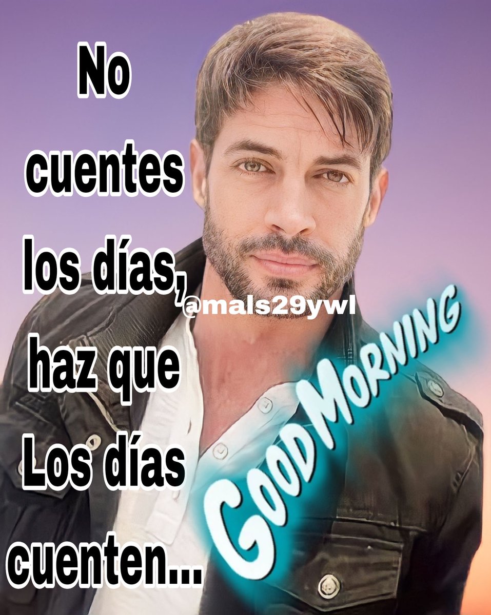 Feliz domingo para todos. Buenos días.
<a href="/willylevy29/">William Levy</a> familia fans y para todos 🙏🙏🇪🇸❤️😍👊👊💋💋saludos y abrazos.
Debido a que no puedo hacer nada con mi Instagram hasta el 23, sanción  por haberme denunciado Reels de Montecristo seguiré por aquí, #yoapoyoawilliamlevy