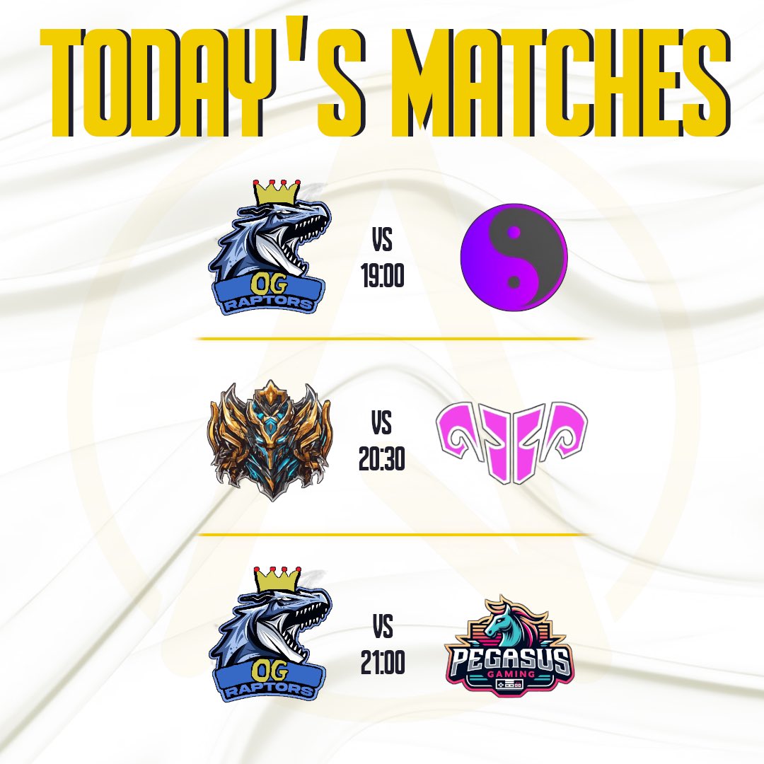 ❗️Dzisiejsze mecze❗️
Start streama 18:50 
Start gry OGR VS SI 19:00
🔥Widzimy się na strimie 🔥
Link do ttv w bio