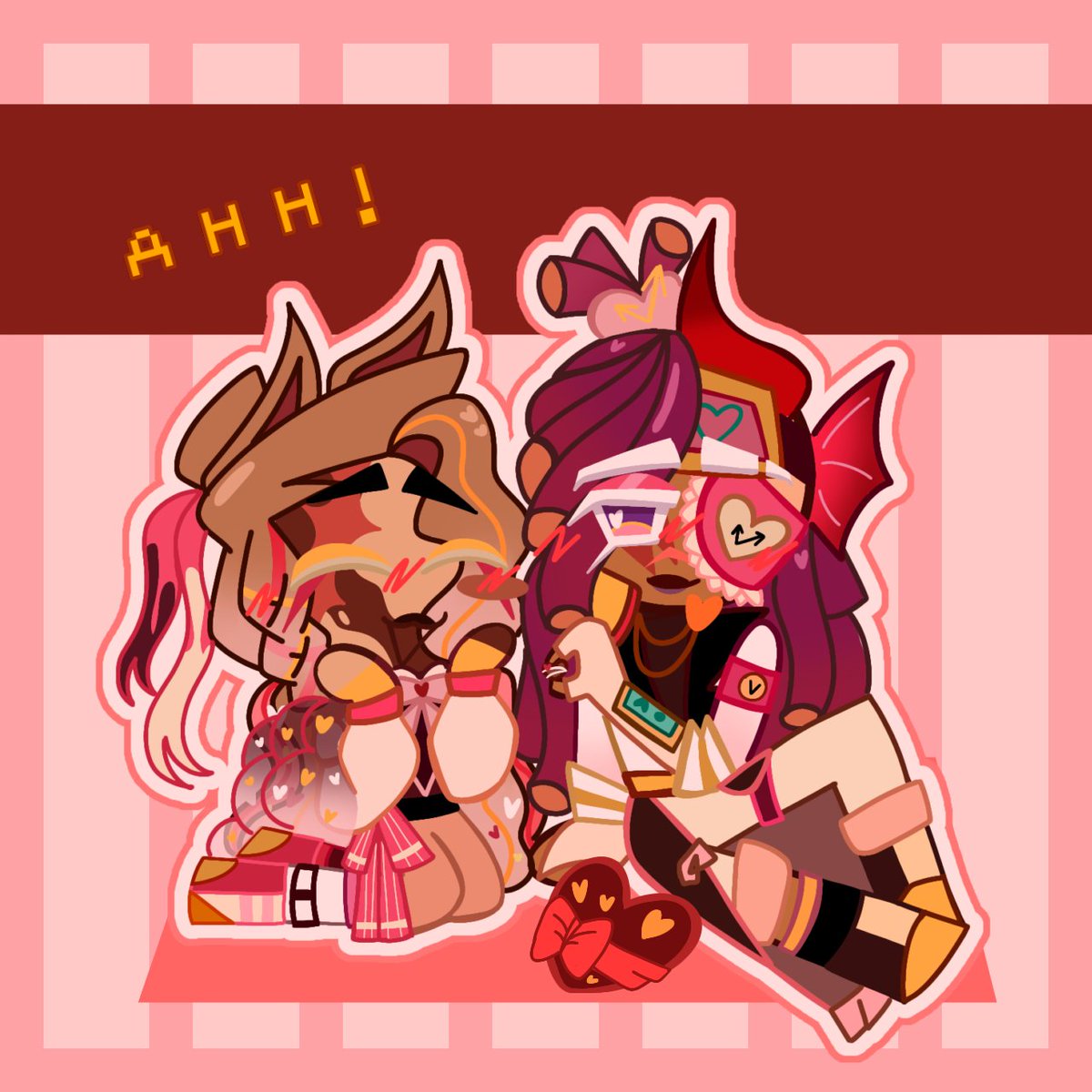 KNlGHTlSM's tweet photo. #gimcookie 👻 x #smorecookie 🏕️ // VS // #vagabondcookie 🪭 x #stringgummycookie 🕰️
(vagastring art by @VAGASTRINGYAOI_) https://t.co/KQEToU0lYi