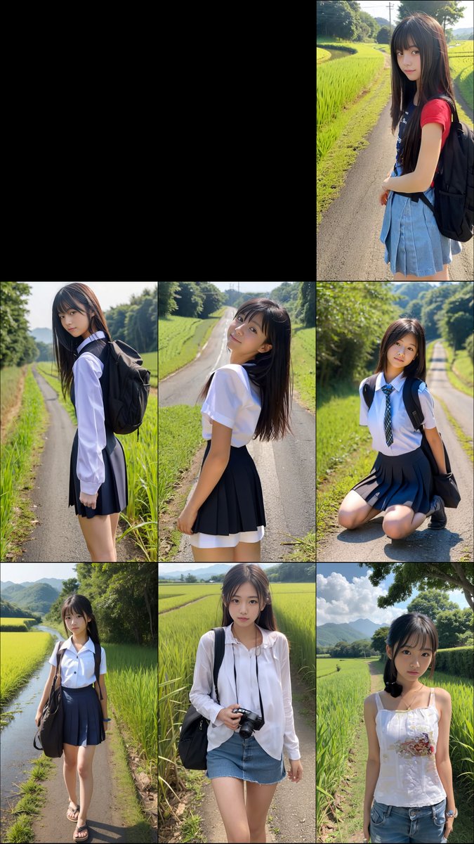4/24-4/30
田舎の学校帰り【高画質】
#AIArt