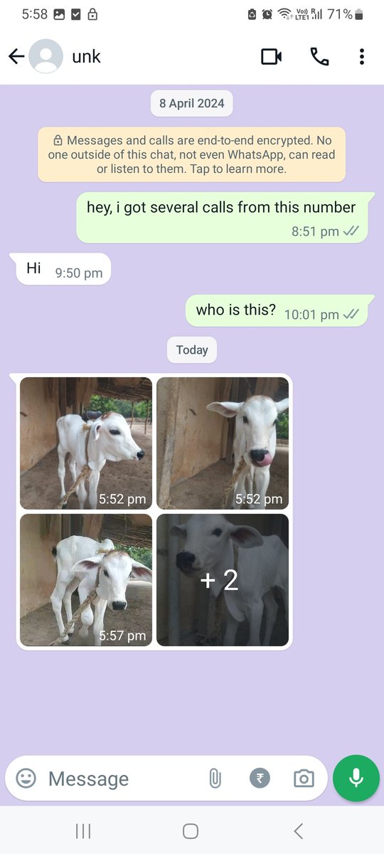 niviexposed's tweet photo. a few days ago i got like ten missed calls from some number so I texted them to ask who it was and then they sent this today https://t.co/aZbxx5SWuZ
