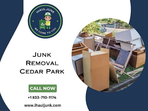 iHaulJunk1's tweet photo. Junk Removal Cedar Park

Clear out clutter with ease thanks to our efficient junk removal Cedar Park. Whether it's household junk, yard waste, or construction debris, we've got you covered! We understand the urgency of junk removal. https://t.co/Bhqsi0F22B