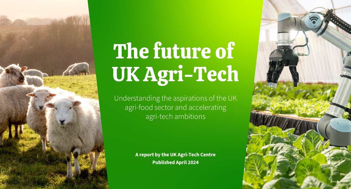“Agri-tech can unlock solutions to many of the major issues facing the agriculture and food sector and the UK’s food security challenges.' Catch up on our 'The future of UK Agri-Tech' report which was published earlier this week 👉Read here: ow.ly/cMBN50RjT12 #agritech