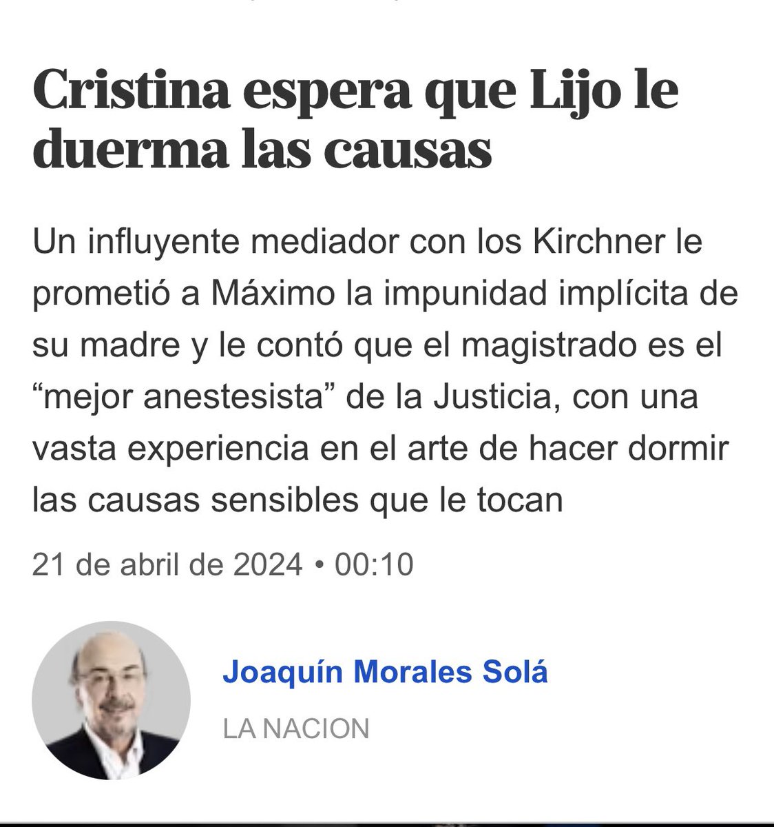 eugetale's tweet photo. Asoma el beneficio para la impunidad de CFK. 

#LijoNo. https://t.co/xp3nkxHajC
