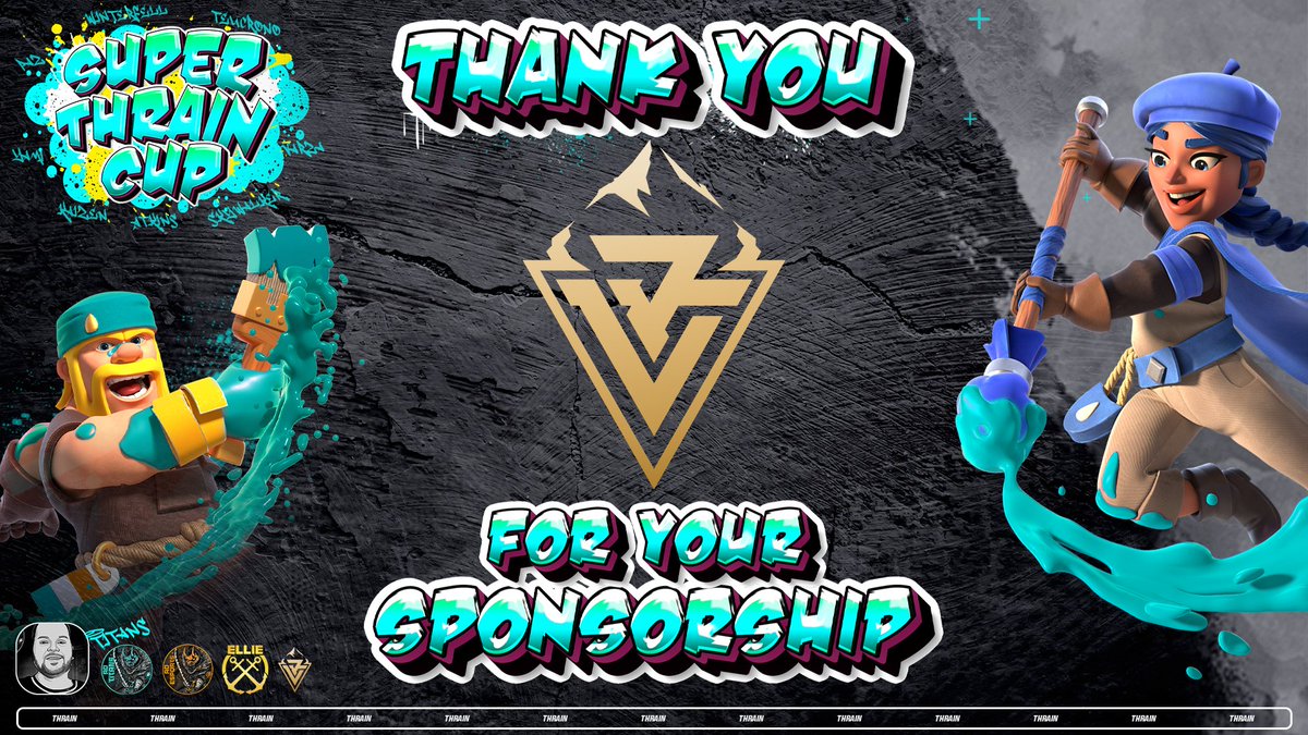 Huge shoutout & Thanks to @VistaRidgeCoC for sponsoring the upcoming Super Thrain Cup, the Prize pool just got a major boost to over $1,000! Your support means the world to us at AO Esports. Let's make this tournament epic! #ClashofClans #COCEsports discord.com/invite/ao-the-…
