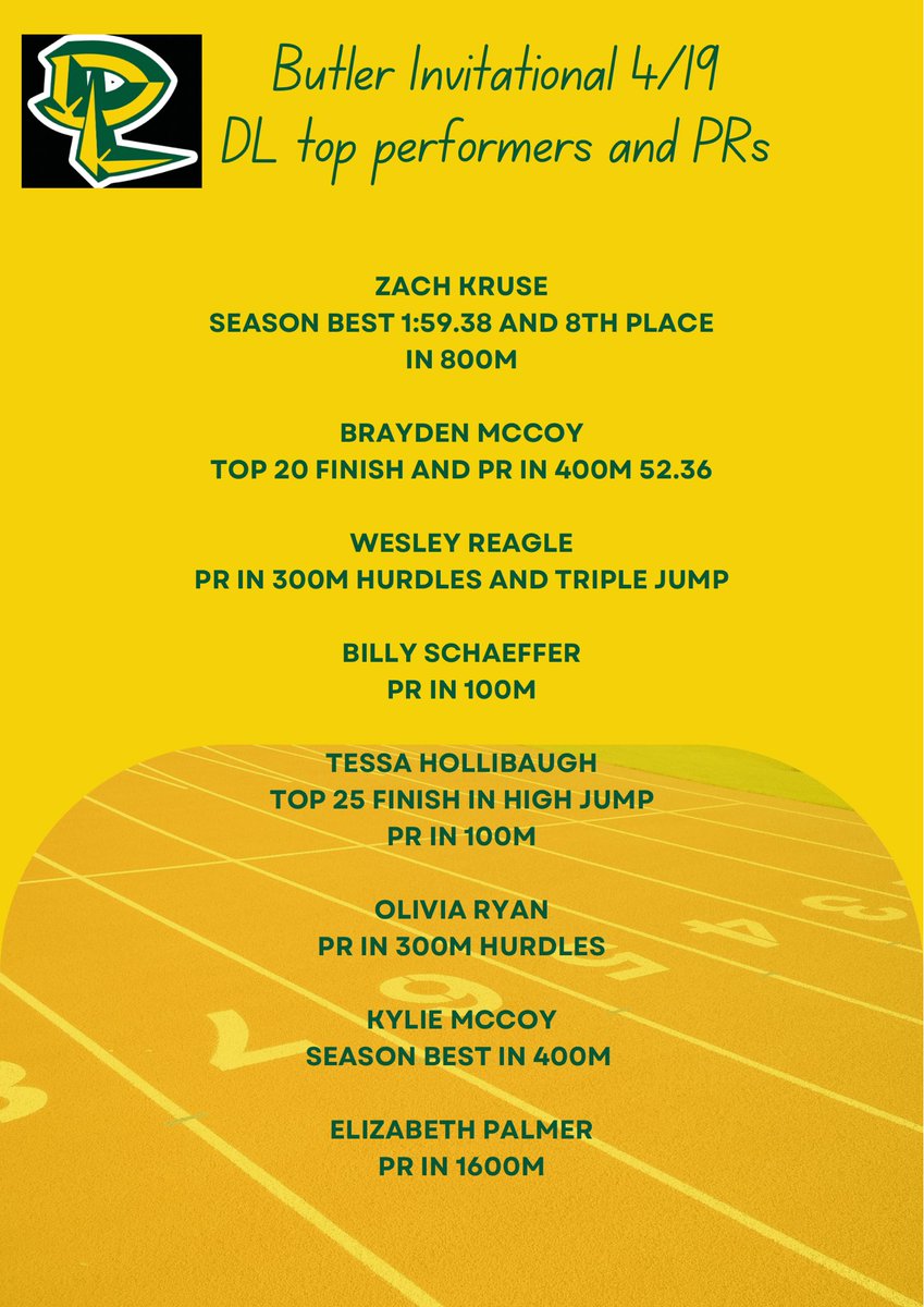 Deer Lakes Track & Field tweet media