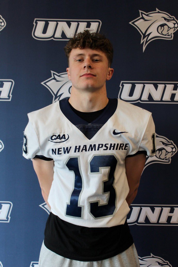 JakeRob2007's tweet image. Thank you @UNH_Football for having me up last weekend and thank you @CoachScottJames for the information and speaking to us. Great culture and facilities, hope to be back. @603Recruiting