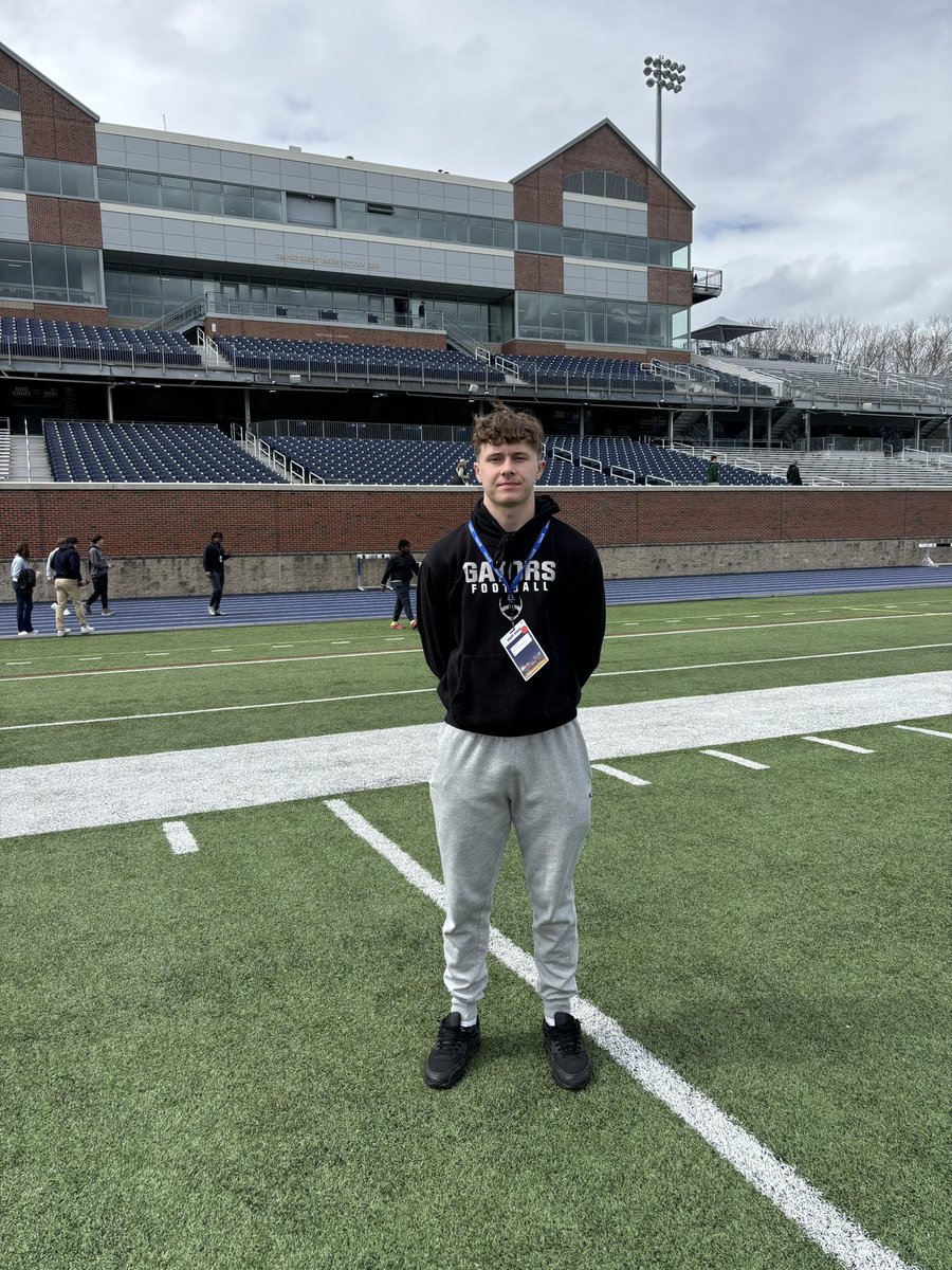 JakeRob2007's tweet image. Thank you @UNH_Football for having me up last weekend and thank you @CoachScottJames for the information and speaking to us. Great culture and facilities, hope to be back. @603Recruiting
