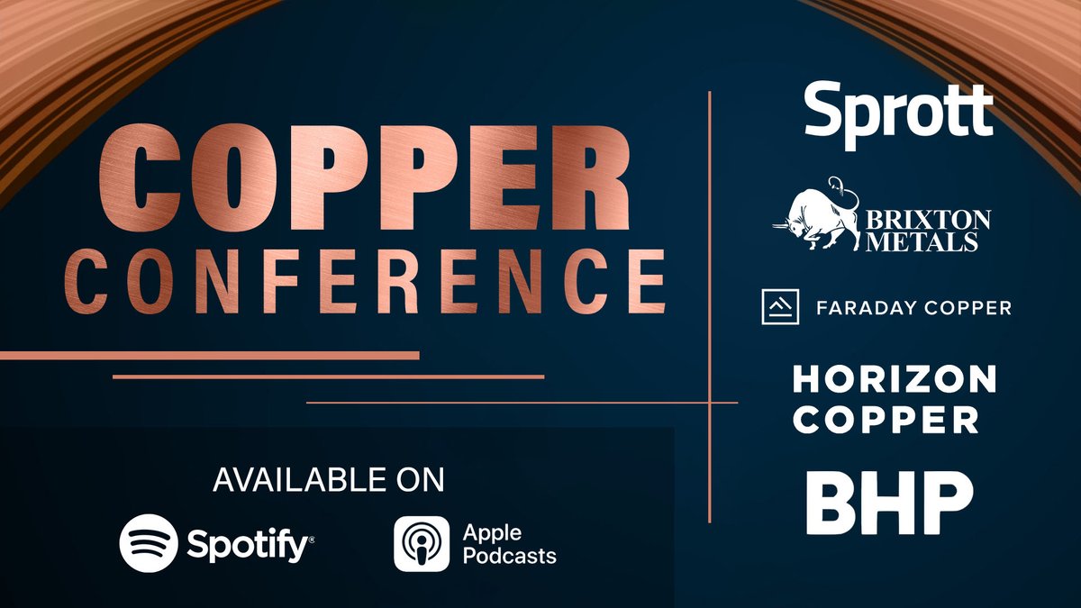 #Copper is up 15% ytd and is showing no signs of slowing. To learn why, listen to our Virtual Copper Conference while you're having your morning coffee. Replay bit.ly/3JdVxpn
