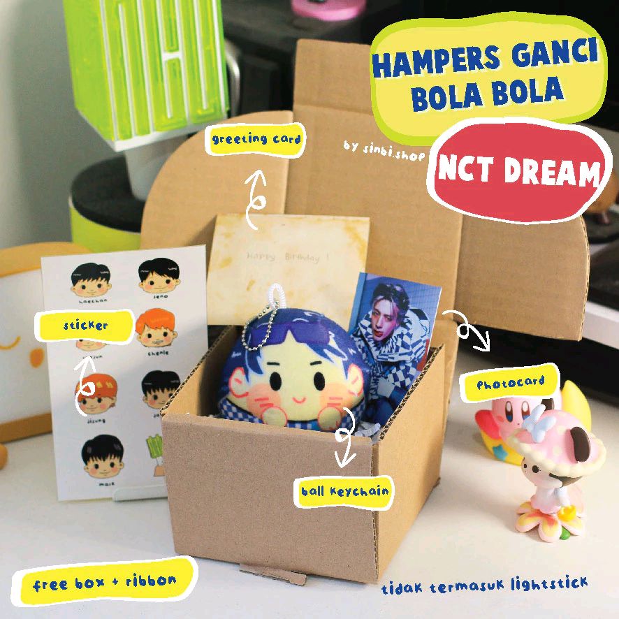 Cek HAMPERS GANTUNGAN BONEKA NCT DREAM BOLA BOLA NCTZEN JAEMIN RENJUN MARK JENO JISUNG CHENLE HAECHAN DREAMIES SIJEUNI KPOP KOPERS ISTJ dengan harga Rp36.100. Dapatkan di Shopee sekarang! shope.ee/8A9Y5n2MDb?sha…

#KPOP #renjun #Haechan #jeno #GetWellSoonRenjun #MARK #markhyuck