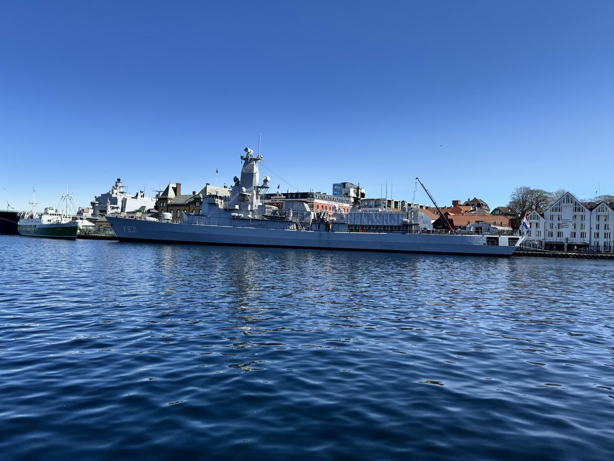 HNLMS Van Amstel (F831) multi-purpose frigate of the Royal Netherlands Navy