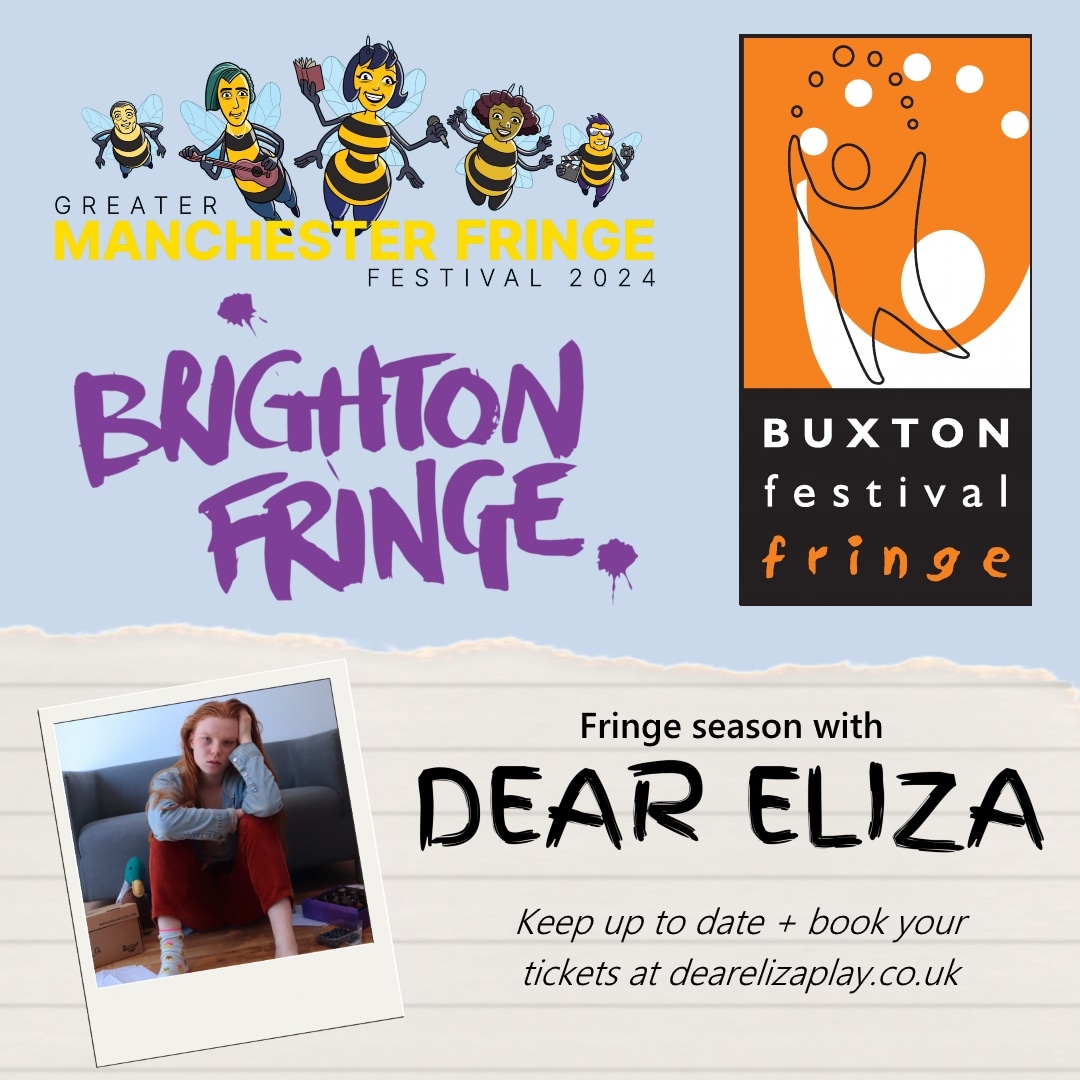 Busy few months ahead at @brightonfringe @buxtonfringe @GMFringe Tickets on sale now for Brighton: brightonfringe.org/events/dear-el… Tickets on sale soon for GM & Buxton 👀 #brighton #buxton #manchester