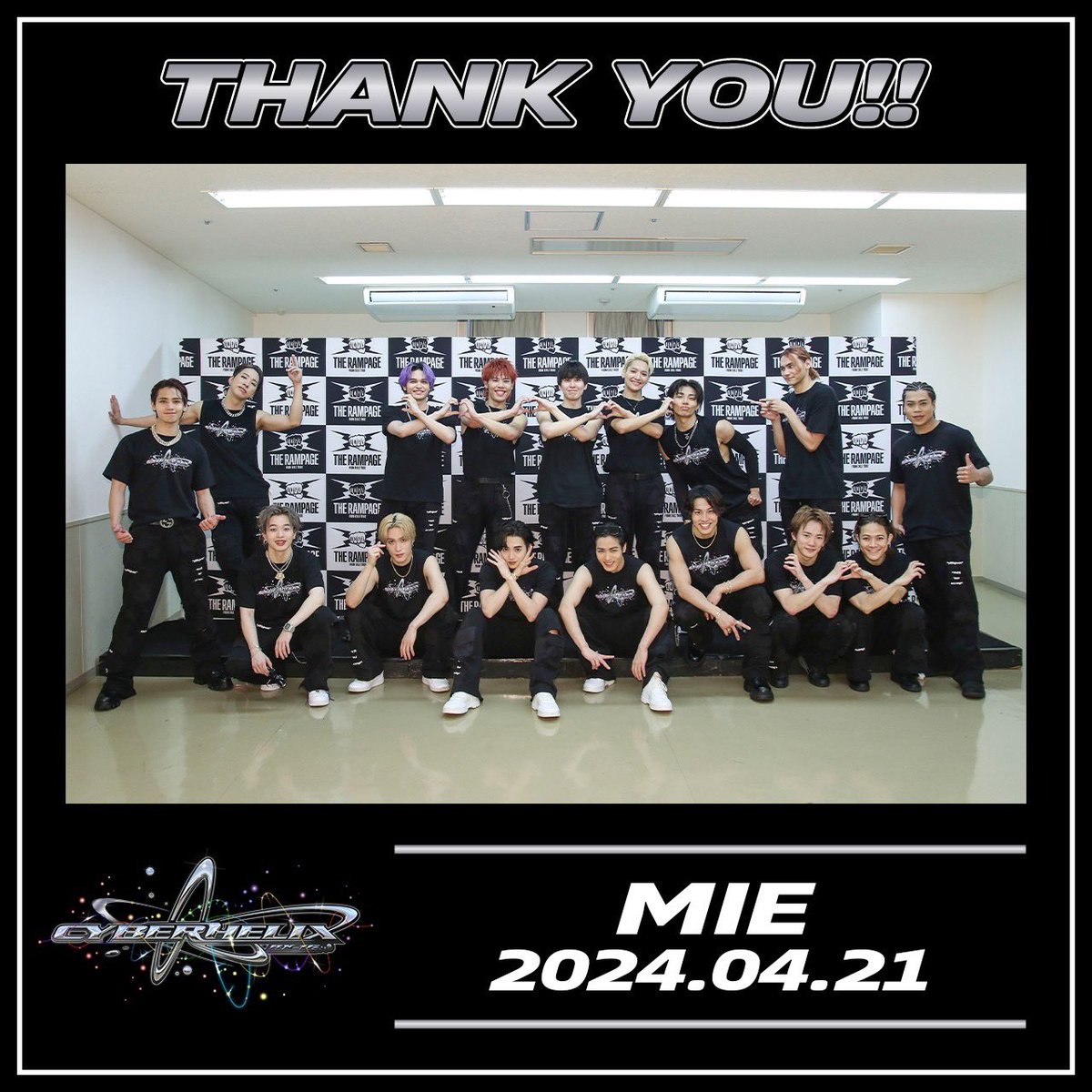 THE RAMPAGE OFFICIAL tweet media