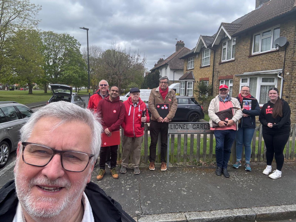 A great canvass this morning in the Page Estate📍and another fantastic turnout🌹