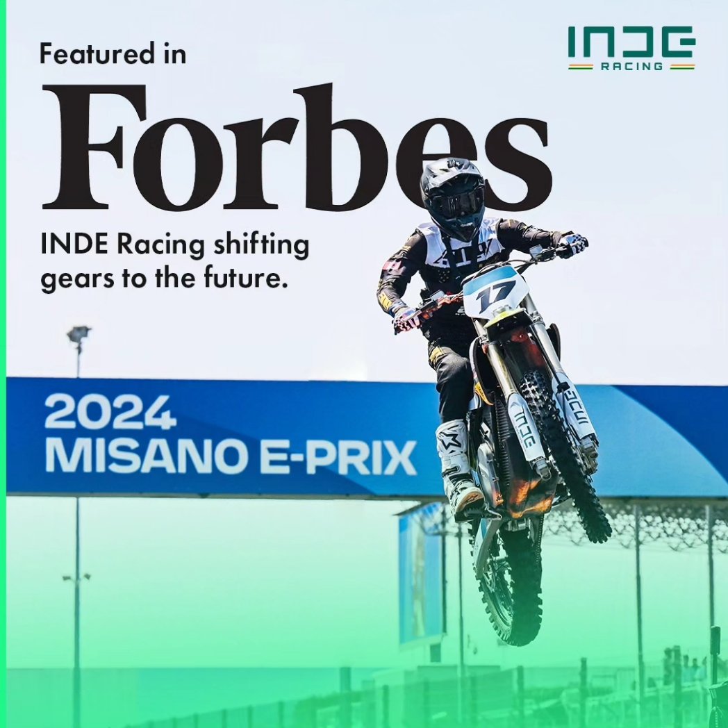 IndeRacing's tweet photo. 🗞️ 𝗙𝗘𝗔𝗧𝗨𝗥𝗘𝗗 𝗜𝗡 𝗙𝗢𝗥𝗕𝗘𝗦! INDE Racing's owner Abhishek Kankanala gave an interview to James Morris of the Forbes.

🏍️ He talked about the inception of INDE Racing, his thoughts on the EV revolution which is poised to change the life of 300 million two-wheeler users in India and the future of the FIM E-Xplorer World Cup!

#INDEExplorer #MotocrossIndia #FIMEExplorer #RacingIndia #INDERacing #KSGSports