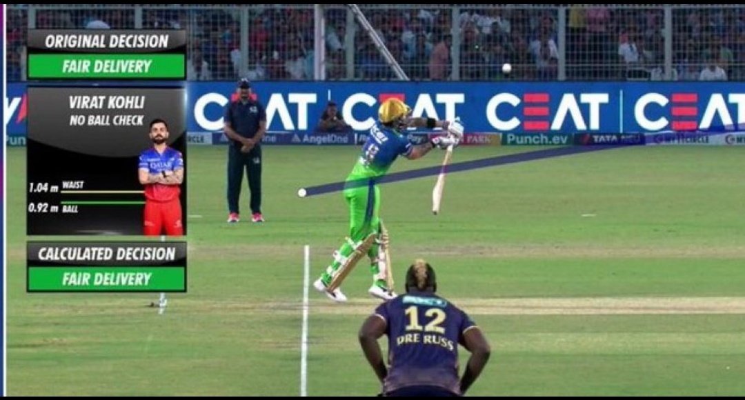 You should stop watching cricket if you think this is a no ball.